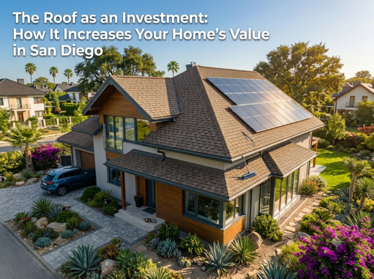 The Roof as an Investment: How It Increases Your Home’s Value in San Diego